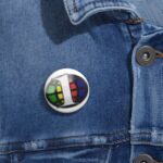 Customizable Pin Buttons - Unique Design for Weddings, Parties & Events - Image 2