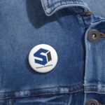 Saturn Institute Custom Pin Buttons - Saturn Institute Logo Accessories for Events & Branding - Image 2