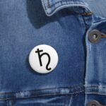 Copy of Saturn Institute Custom Astro Pin Buttons - Unique Zodiac Accessories for Astrology Lovers - Image 2
