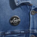 GONEN CORP Custom Mountain Design Pin Buttons – Personalized Badges for Gifts, Events, & Celebrations - Image 2
